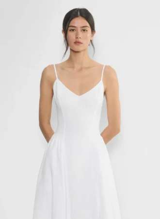 Technique Linen Dress