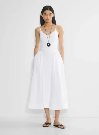 Technique Poplin Dress