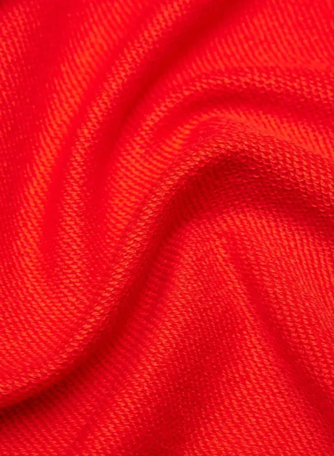 Terry Sweatfleece Boyfriend Boxy Zip Hoodie