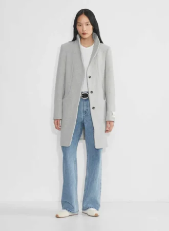 The Cocoon Coat – Soft Wool Cashmere