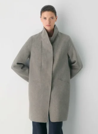 The Cocoon Double-Faced Coat – Luxe (Re)Wool