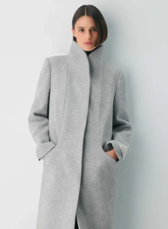 The Cocoon Long Coat – Luxe Wool Cashmere The Cocoon Long Coat – Luxe Wool Cashmere