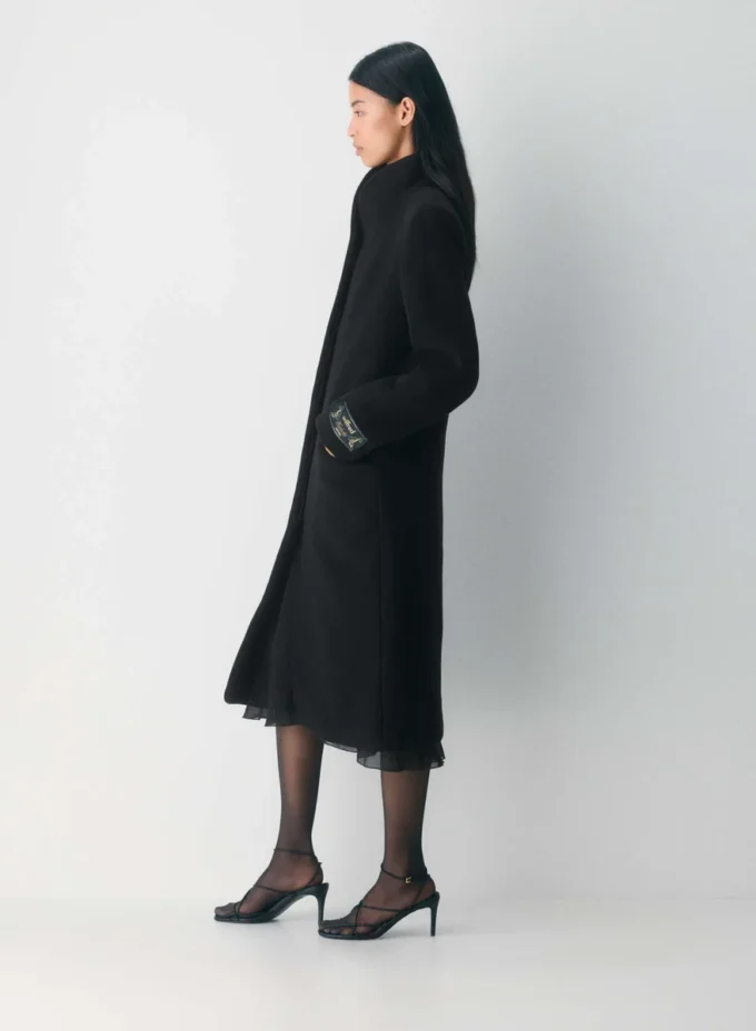 The Cocoon Long Coat – Soft Wool Cashmere The Cocoon Long Coat – Soft Wool Cashmere