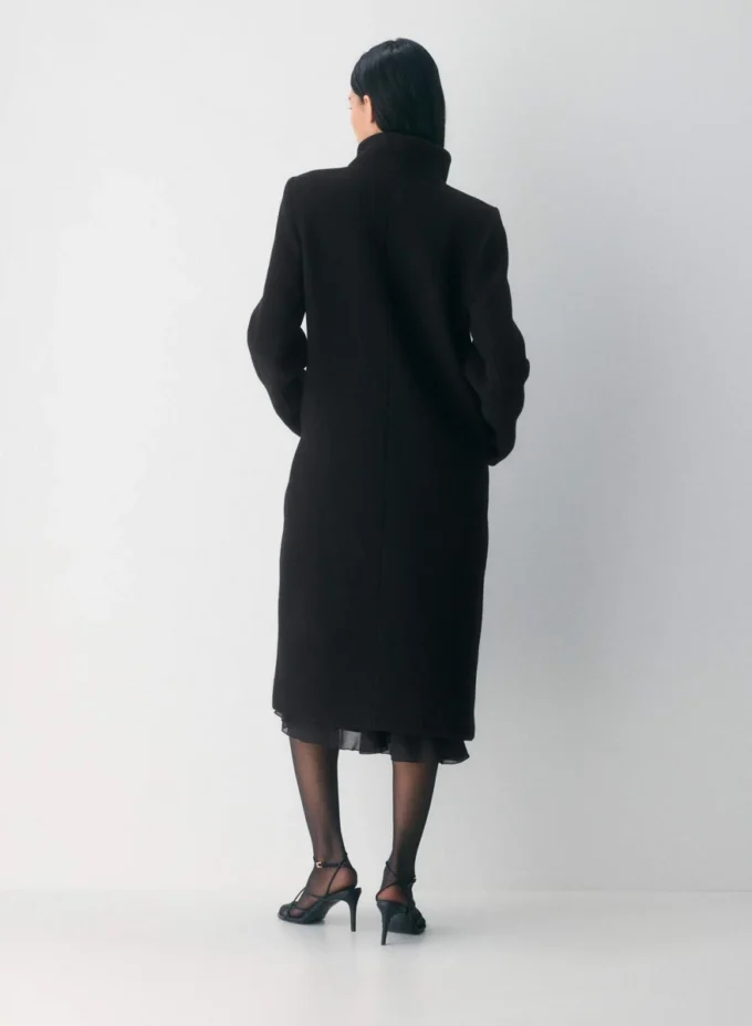 The Cocoon Long Coat – Soft Wool Cashmere The Cocoon Long Coat – Soft Wool Cashmere
