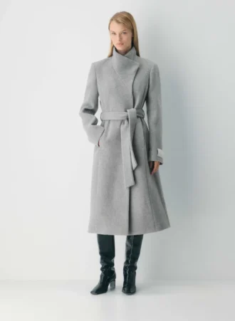 The Connor Long Coat – Soft Wool Cashmere