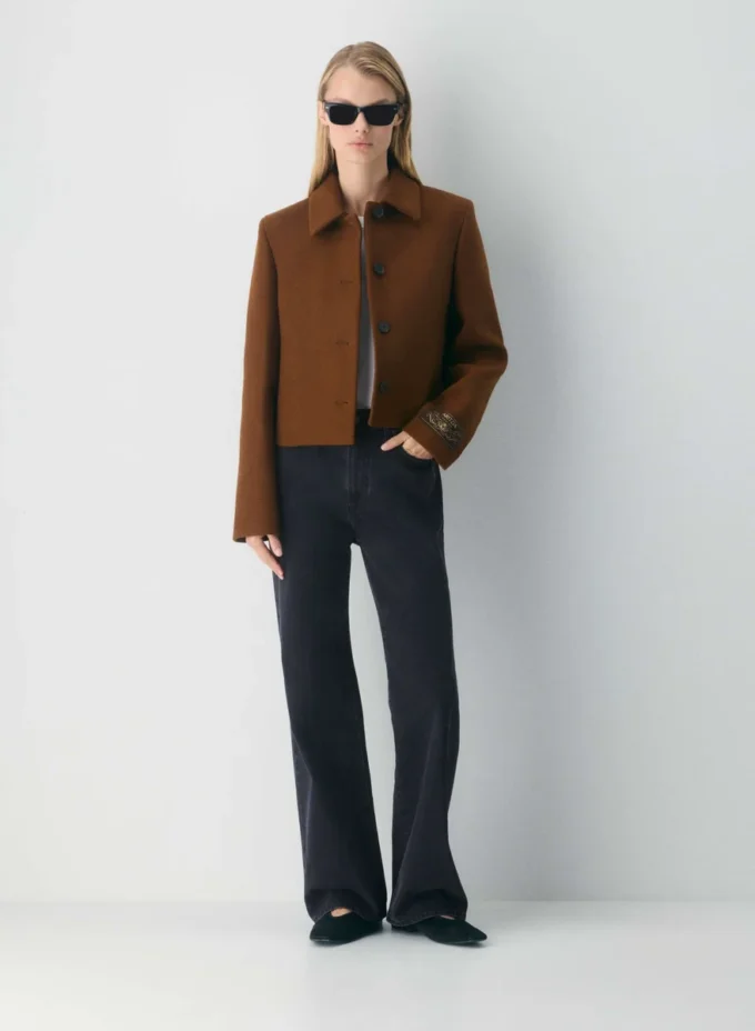 The Dove Coat – Luxe Wool Cashmere The Dove Coat – Luxe Wool Cashmere