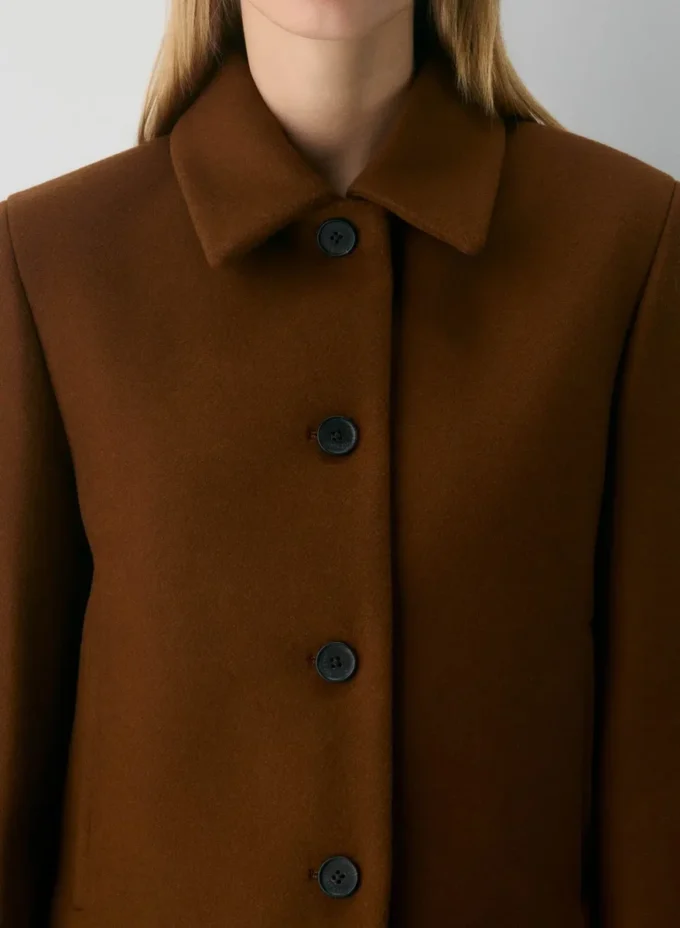 The Dove Coat – Luxe Wool Cashmere The Dove Coat – Luxe Wool Cashmere