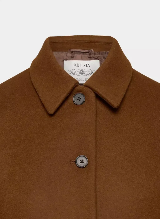 The Dove Coat – Luxe Wool Cashmere The Dove Coat – Luxe Wool Cashmere