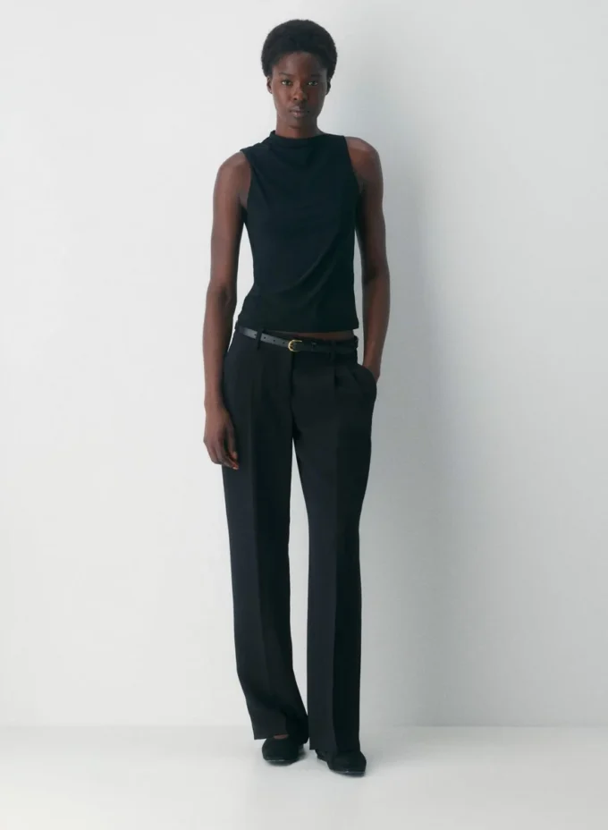 The Effortless Pant™ Curve-Fit Lo-Rise – Crepette™ The Effortless Pant™ Curve-Fit Lo-Rise – Crepette™