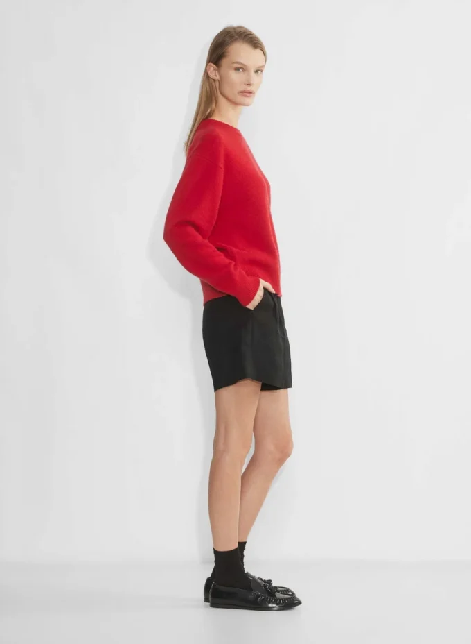 The Effortless Short™ Linen Mid-thigh The Effortless Short™ Linen Mid-thigh