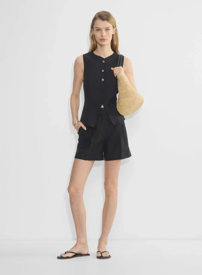 The Effortless Short™ Mid-Thigh – CruiseLinen™ The Effortless Short™ Mid-Thigh – CruiseLinen™