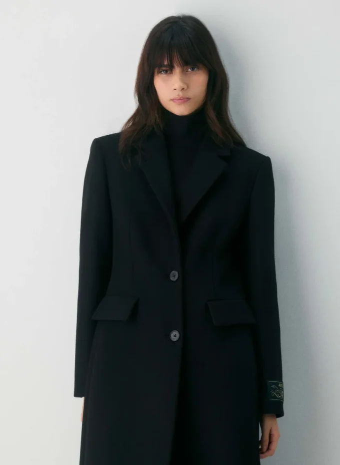 The Evening Coat – Luxe Wool Cashmere The Evening Coat – Luxe Wool Cashmere