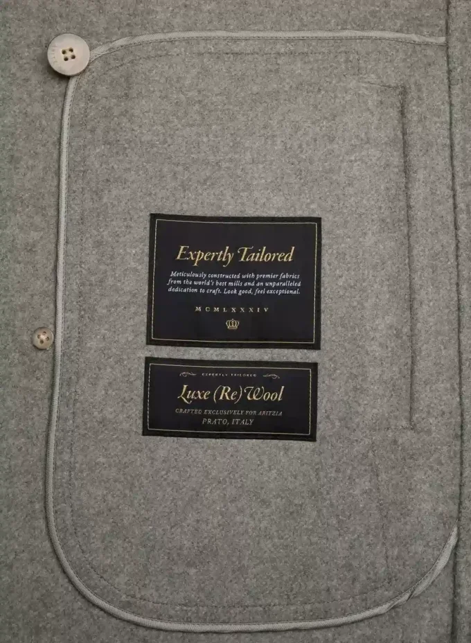 The Mezzanine Double-Faced Coat – Luxe (Re)Wool The Mezzanine Double-Faced Coat – Luxe (Re)Wool