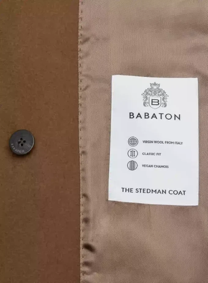 The Stedman Coat – Virgin Wool The Stedman Coat – Virgin Wool