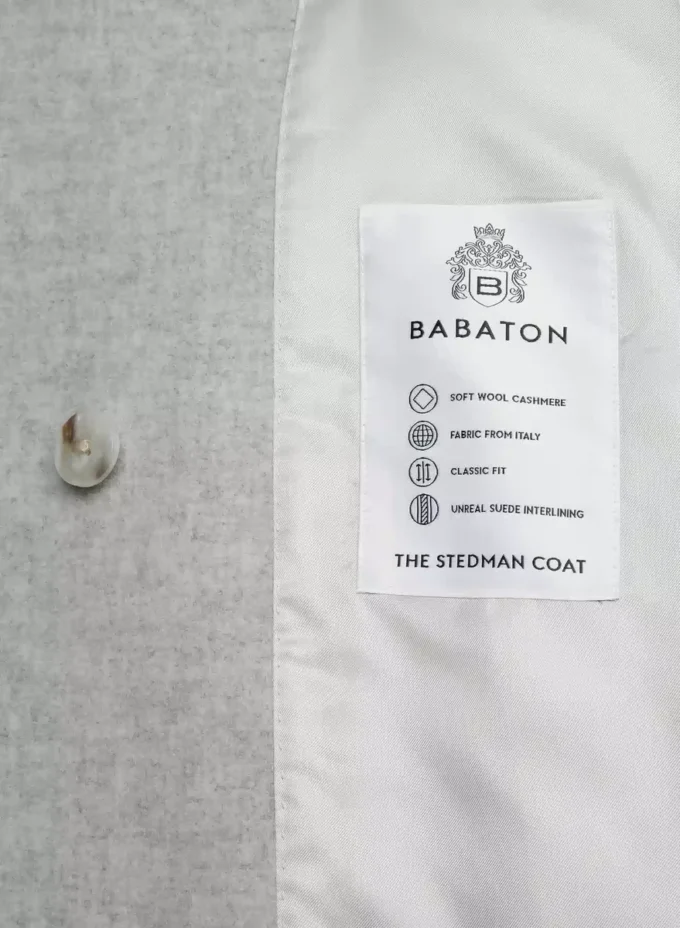 The Stedman Coat – Soft Wool Cashmere The Stedman Coat – Soft Wool Cashmere