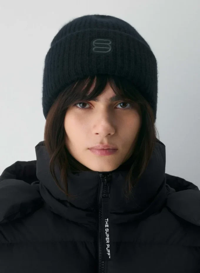 THE SUPER PUFF™ Rib Tall Cuffed Beanie THE SUPER PUFF™ Rib Tall Cuffed Beanie