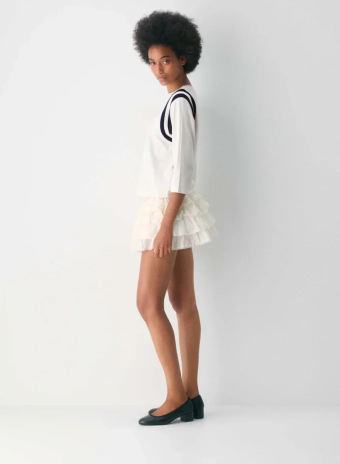 Theo Poplin Skort