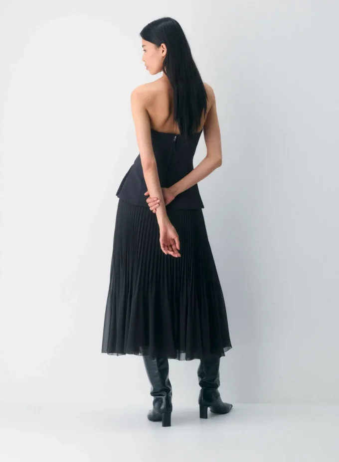 Twirl Pleated Skirt