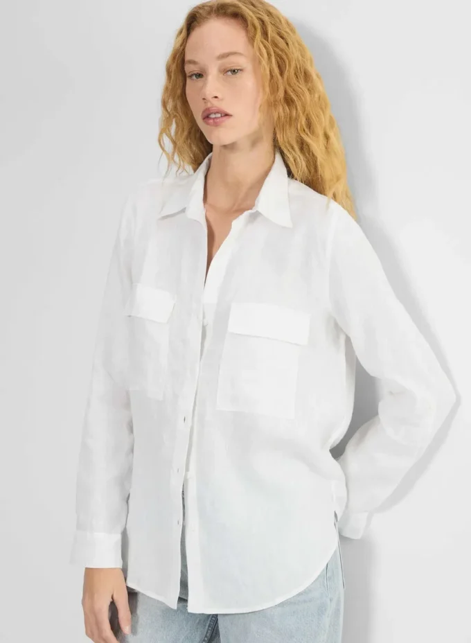 Utility Linen Shirt