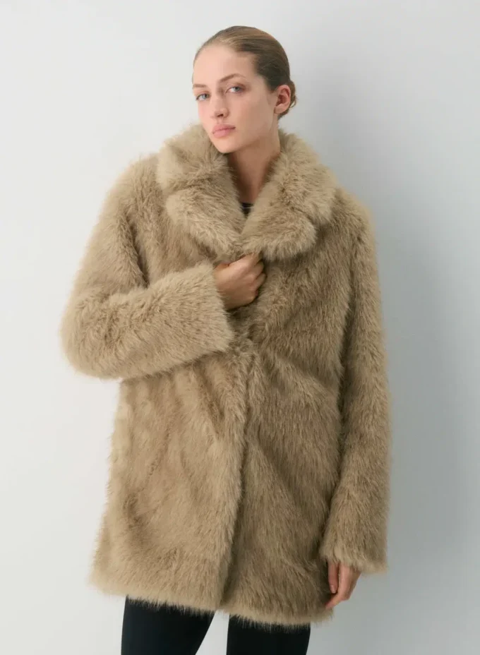 Verbier Coat – Arctic Faux Fur
