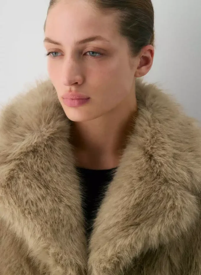 Verbier Coat – Arctic Faux Fur
