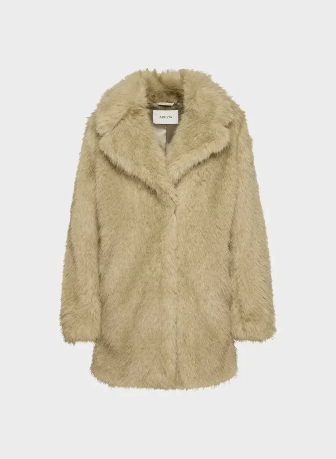 Verbier Coat – Arctic Faux Fur