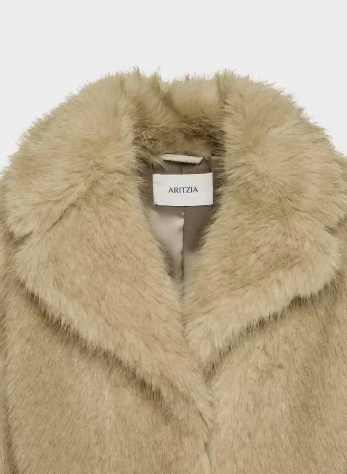 Verbier Coat – Arctic Faux Fur