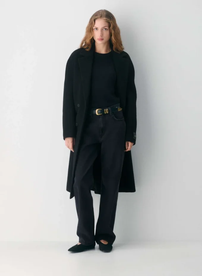 Western Solid Brass Leather Belt