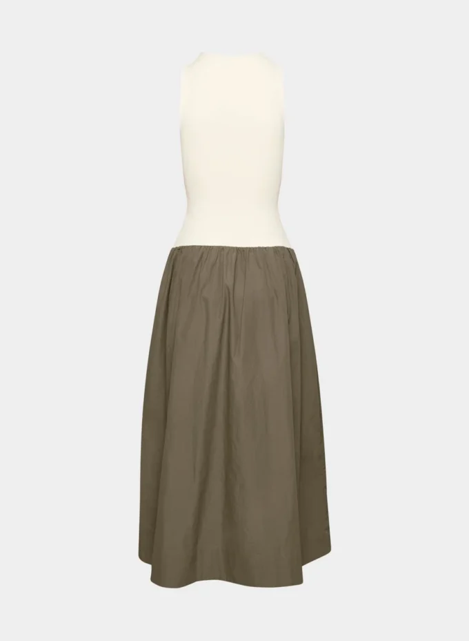 Worldly Poplin Dress